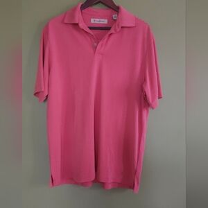Tommy Bahama Mens Med Orange Polo Shirt‎